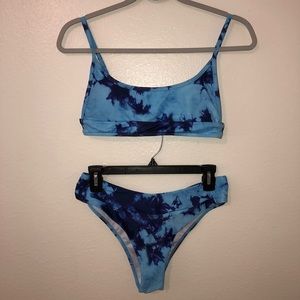 SHEIN Tie Dye Bathing Suit